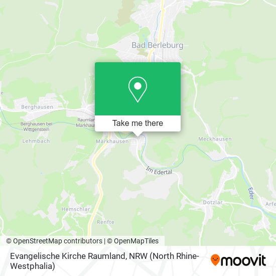Evangelische Kirche Raumland map