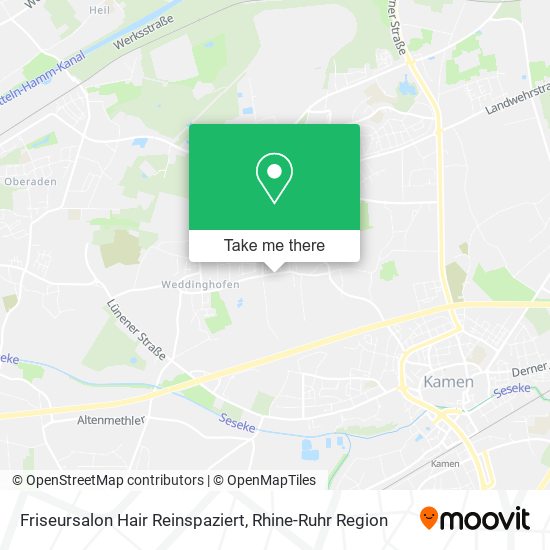 Friseursalon Hair Reinspaziert map