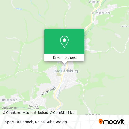 Sport Dreisbach map