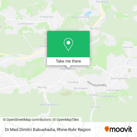 Dr.Med.Dimitri Babuehadia map