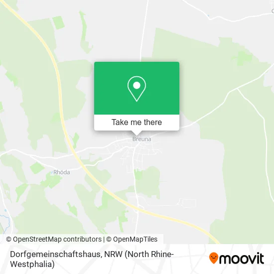 Dorfgemeinschaftshaus map
