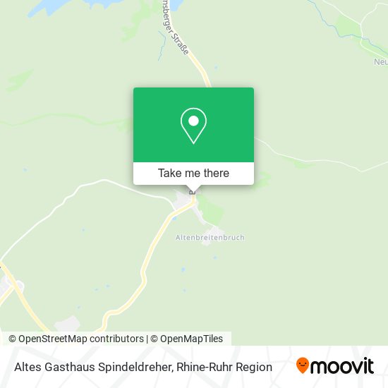 Altes Gasthaus Spindeldreher map