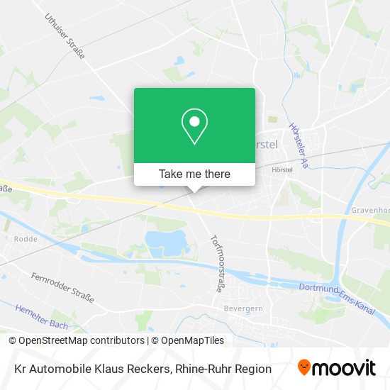 Kr Automobile Klaus Reckers map