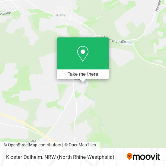 Kloster Dalheim map