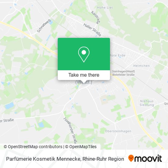 Parfümerie Kosmetik Mennecke map