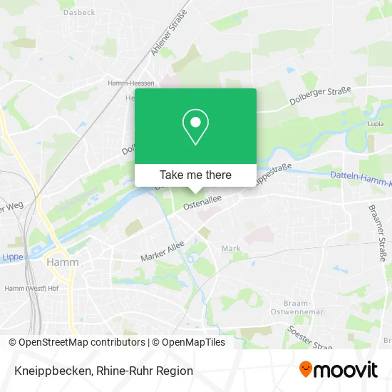 Карта Kneippbecken