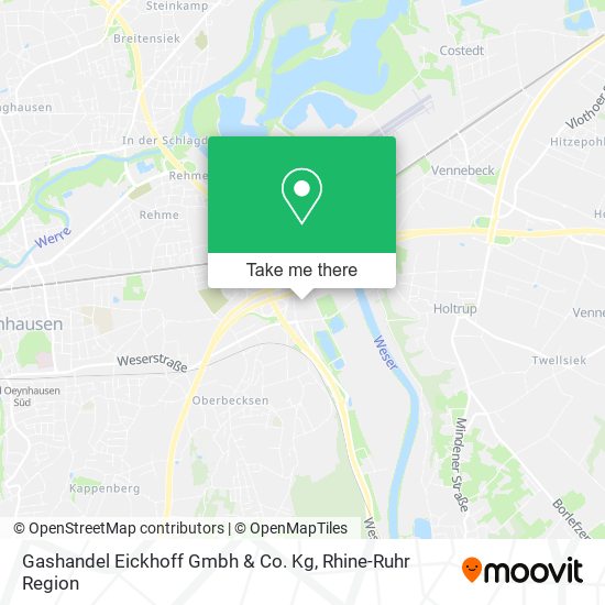 Gashandel Eickhoff Gmbh & Co. Kg map