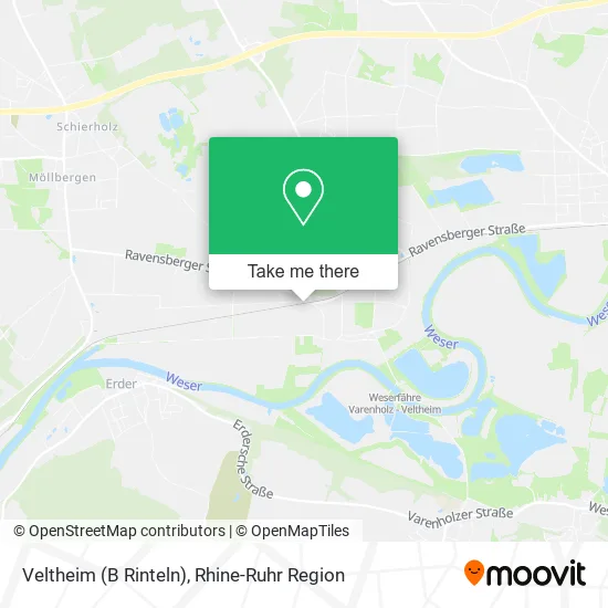 Карта Veltheim (B Rinteln)