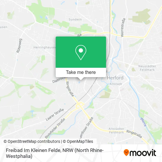 Карта Freibad Im Kleinen Felde