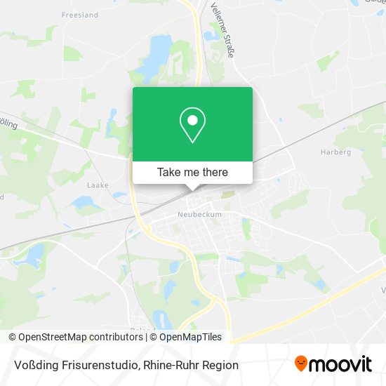 Voßding Frisurenstudio map