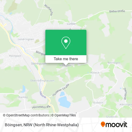 Карта Böingsen