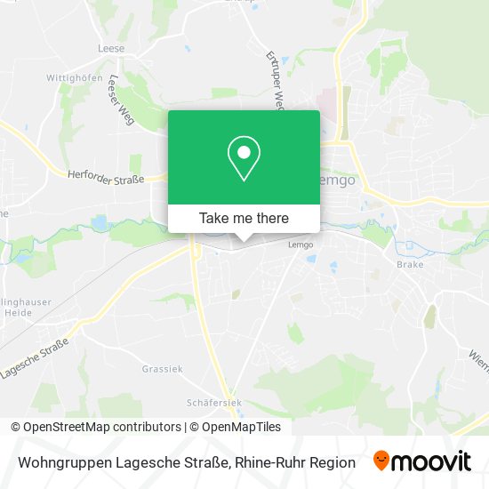 Wohngruppen Lagesche Straße map