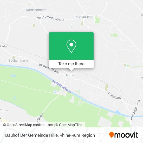 Bauhof Der Gemeinde Hille map