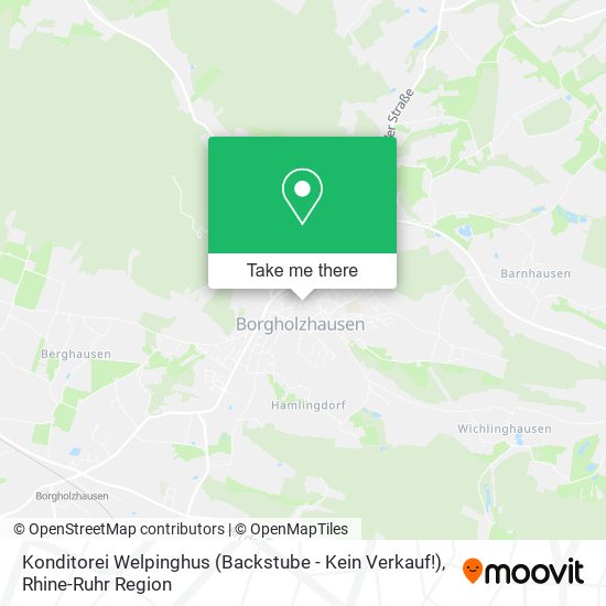 Konditorei Welpinghus (Backstube - Kein Verkauf!) map