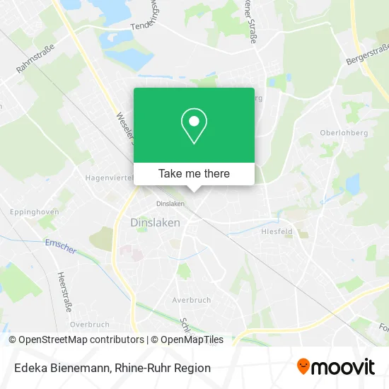 Edeka Bienemann map