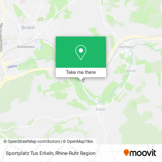 Карта Sportplatz Tus Erkeln