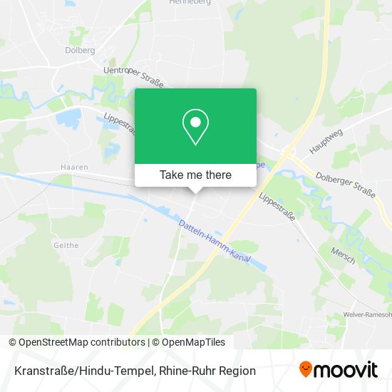 Kranstraße/Hindu-Tempel map