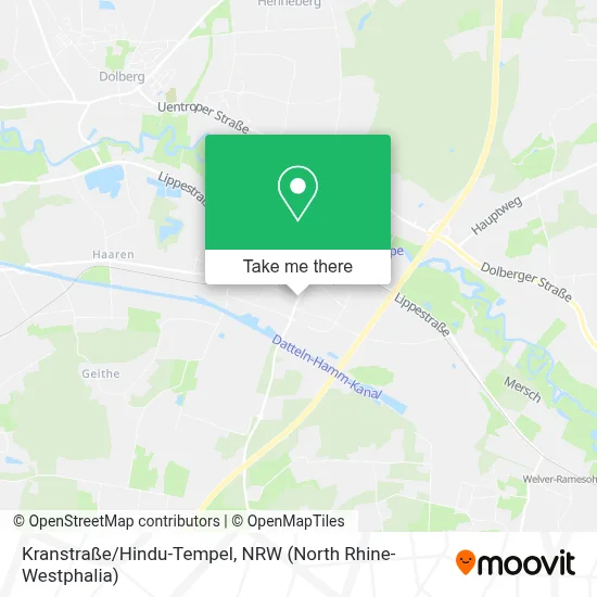 Kranstraße/Hindu-Tempel map