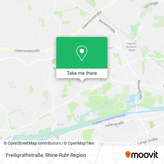 Карта Freiligrathstraße