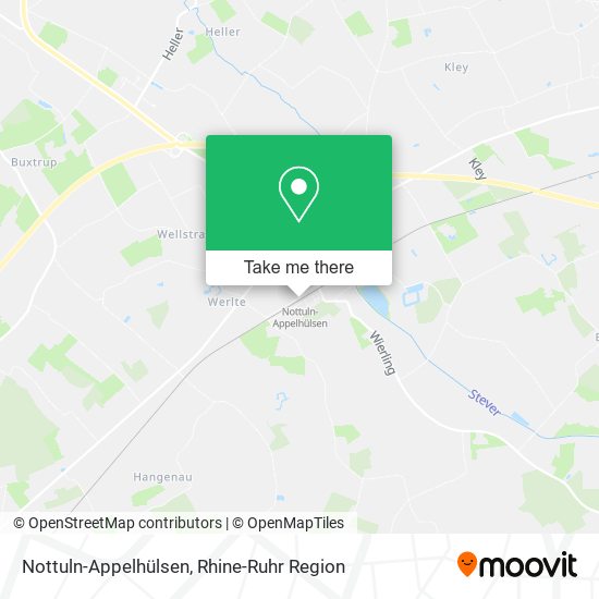 Nottuln-Appelhülsen map