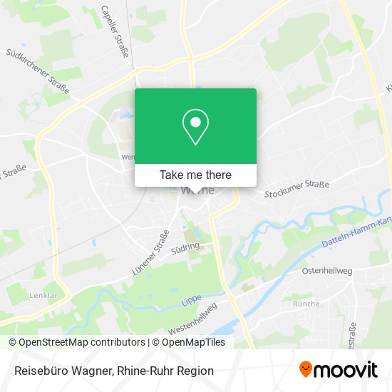 Reisebüro Wagner map