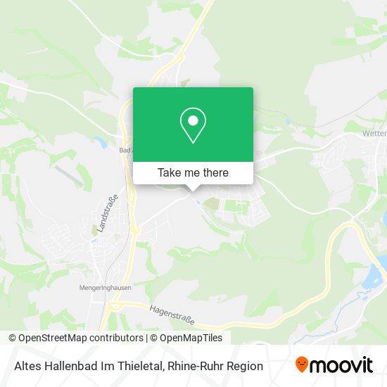 Altes Hallenbad Im Thieletal map