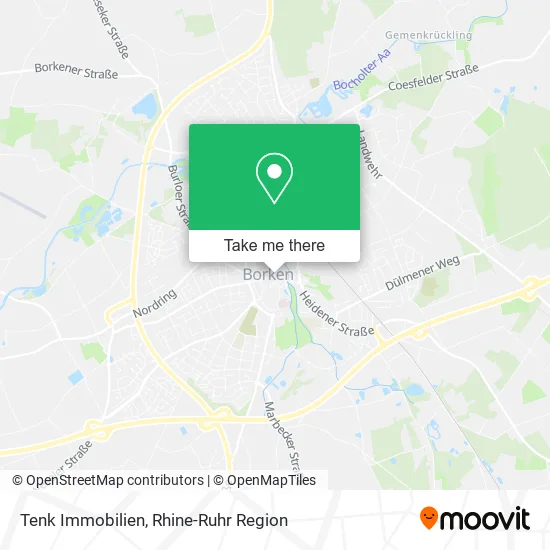 Карта Tenk Immobilien