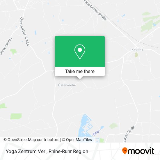 Yoga Zentrum Verl map