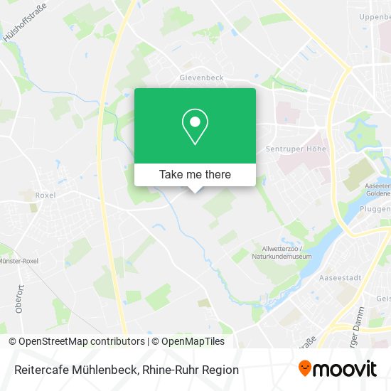 Карта Reitercafe Mühlenbeck