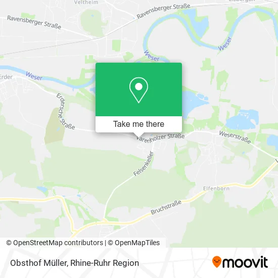 Карта Obsthof Müller