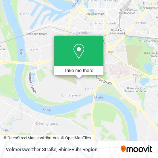 Volmerswerther Straße map