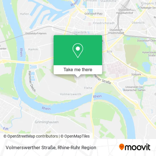 Карта Volmerswerther Straße