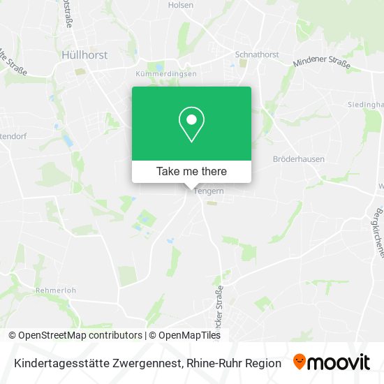 Kindertagesstätte Zwergennest map