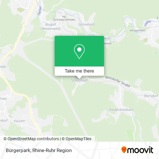 Карта Bürgerpark