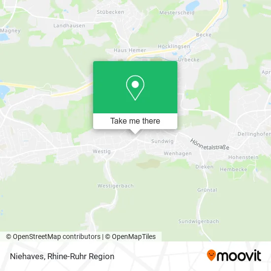 Карта Niehaves
