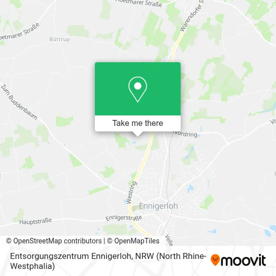 Entsorgungszentrum Ennigerloh map