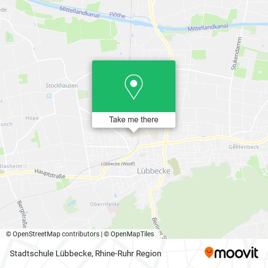 Stadtschule Lübbecke map