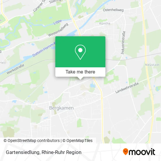 Карта Gartensiedlung