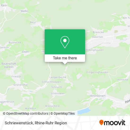 Schriewenstück map