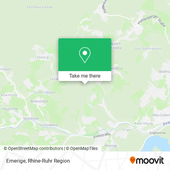 Карта Emerige