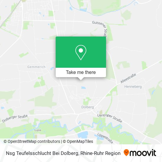 Nsg Teufelsschlucht Bei Dolberg map