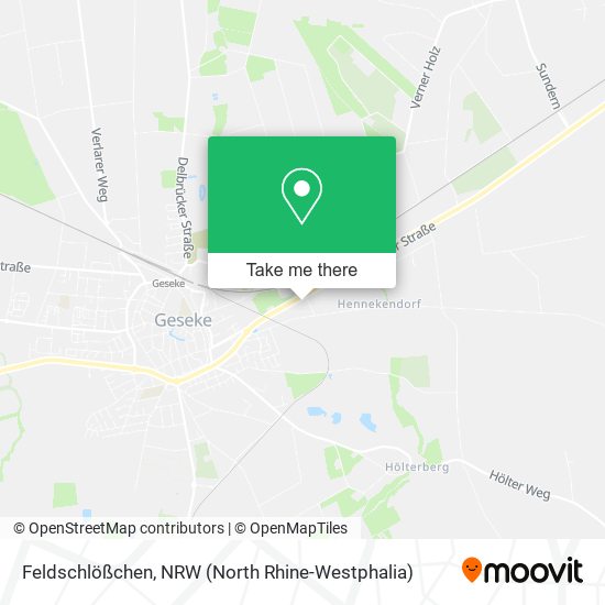 Feldschlößchen map
