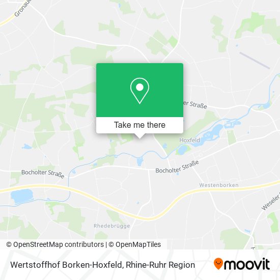 Wertstoffhof Borken-Hoxfeld map