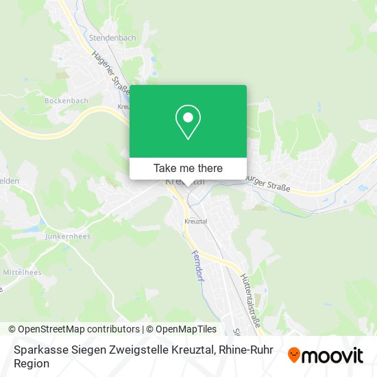 Sparkasse Siegen Zweigstelle Kreuztal map