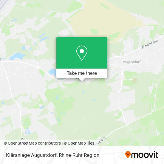 Карта Kläranlage Augustdorf