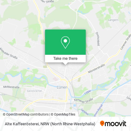 Карта Alte Kaffeerösterei