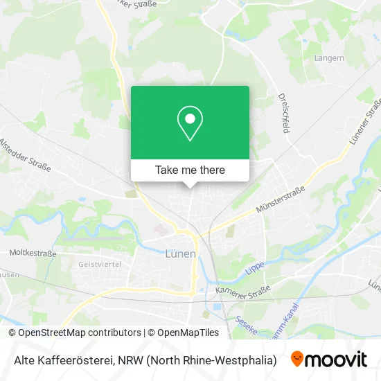 Карта Alte Kaffeerösterei