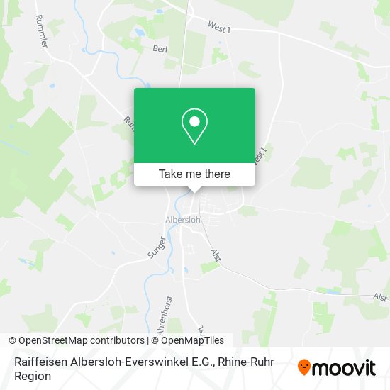 Raiffeisen Albersloh-Everswinkel E.G. map