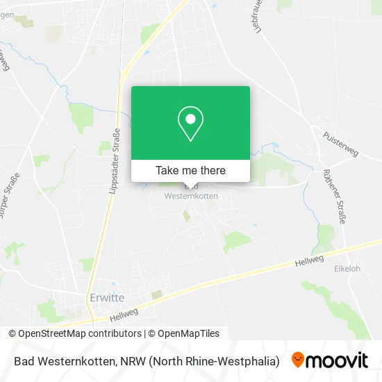 Карта Bad Westernkotten