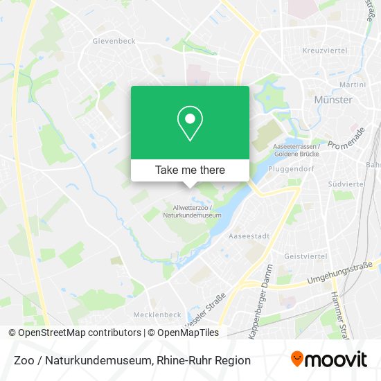 Zoo / Naturkundemuseum map